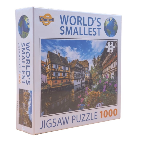 A világ legkisebb kirakósa - Strassbourg puzzle, 1000 db-os