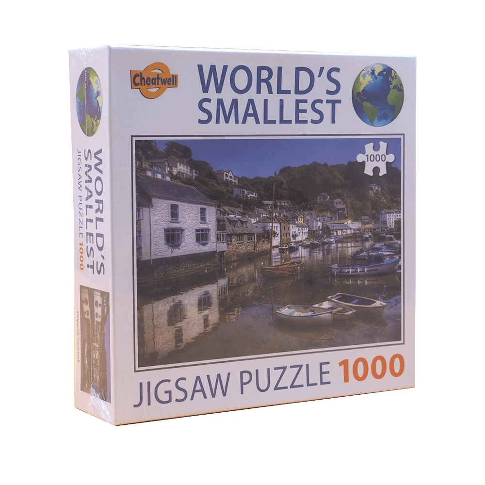 A világ legkisebb kirakósa - Polperro puzzle, 1000 db-os