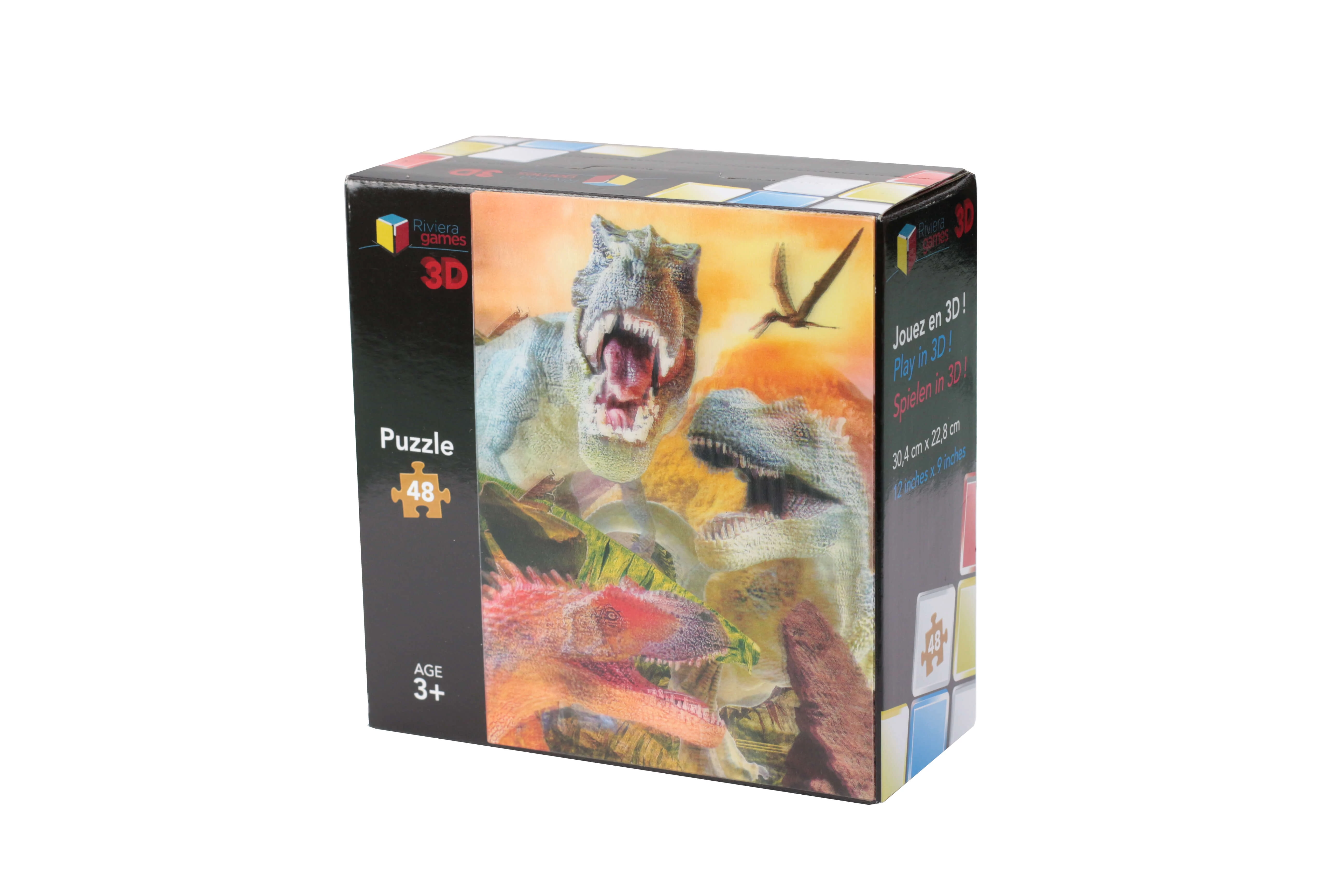 The Dinosaurs - 48 darabos 3D puzzle